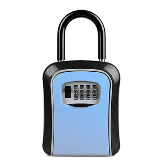 Car Password Lock Storage Box Security Box Hook Installation-free Safety Box(Blue) - Safety Box by buy2fix | Online Shopping UK | buy2fix