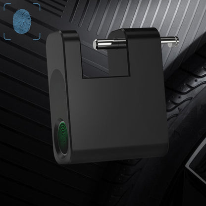 XB30F Mini Smart Fingerprint Padlock Trolley Case Lock(Black) - Padlocks by buy2fix | Online Shopping UK | buy2fix