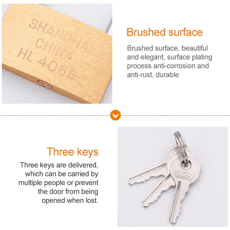 Copper Padlock Small Lock, Style: Short Lock Beam, 25mm Not Open - Padlocks by buy2fix | Online Shopping UK | buy2fix