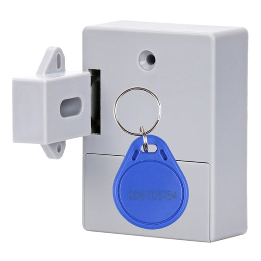 T3 ABS Magnetic Card Induction Lock Invisible Bilateral Open Cabinet Door Lock (Grey) - Padlocks by buy2fix | Online Shopping UK | buy2fix