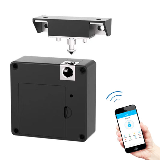 T8+ Non-opening Drawer Lock APP + IC Card Invisible Universal Cabinet Lock - Door Locks & Cabinet Locks by buy2fix | Online Shopping UK | buy2fix