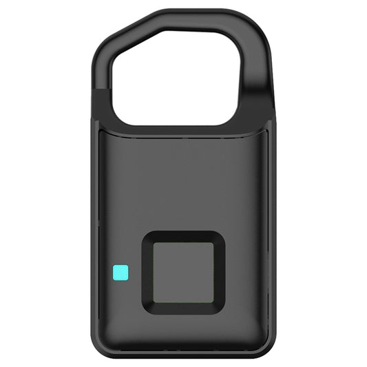 Anytek P4 3.7V Micro USB Charging Semiconductor Fingerprint Sensing Small Padlock - Padlocks by Anytek | Online Shopping UK | buy2fix