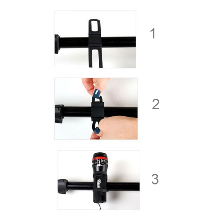 5 PCS Bike Bicycle High Strength Straps Holder For Cellphone Lights Computer, Random Color Delivery by buy2fix