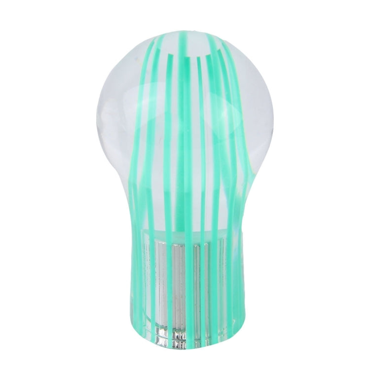 Crystal Double Light Car Breathing Racing Dash LED Magic Lamp Gear Head Shift Knob with Base, Size: 8.2 * 4.5 * 3.0 cm(Green Light + Blue Light) by buy2fix