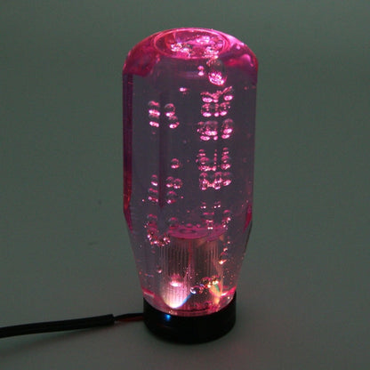Crystal Car Breathing Racing Dash LED Magic Lamp Gear Head Shift Knob with Base, Size: 10.0 * 4.5 * 3.2 cm(Purple) by buy2fix