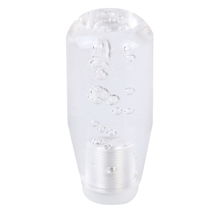 Crystal Car Breathing Racing Dash LED Magic Lamp Gear Head Shift Knob with Base, Size: 10.0 * 4.5 * 3.2 cm(Transparent) by buy2fix