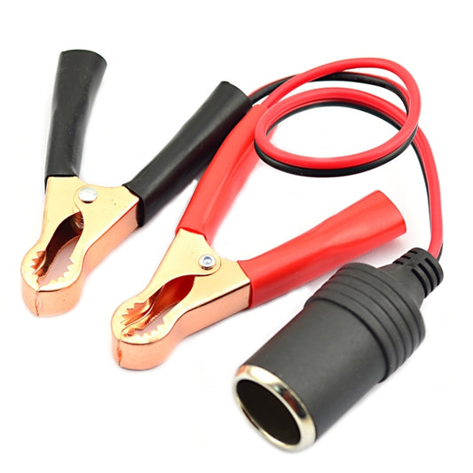 12-24V Car Cigarette Lighter Battery Clip Adapter Cable(Red + Black) - Booster Cable & Clip by buy2fix | Online Shopping UK | buy2fix