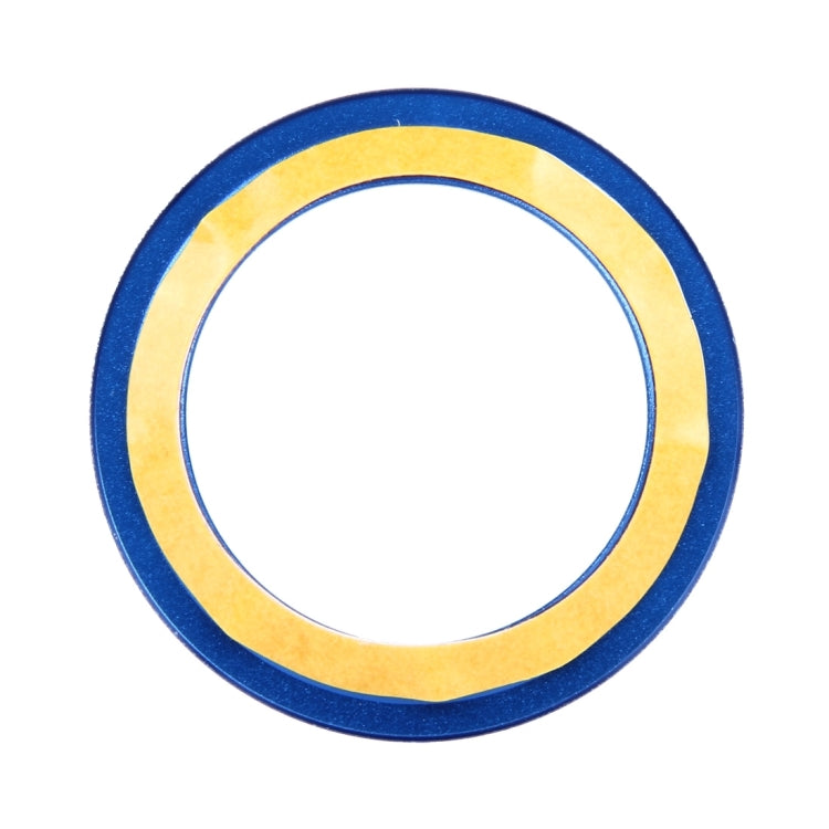 Car Aluminum Steering Wheel Decoration Ring For Cadillac(Blue) by buy2fix