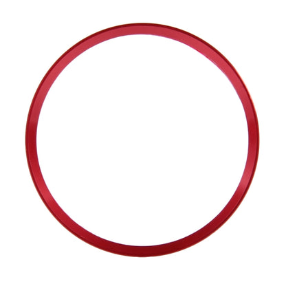 4 PCS Car Aluminum Wheel Hub Deroration Ring For Cadillac(Red) - Wheels Tires & Parts by buy2fix | Online Shopping UK | buy2fix