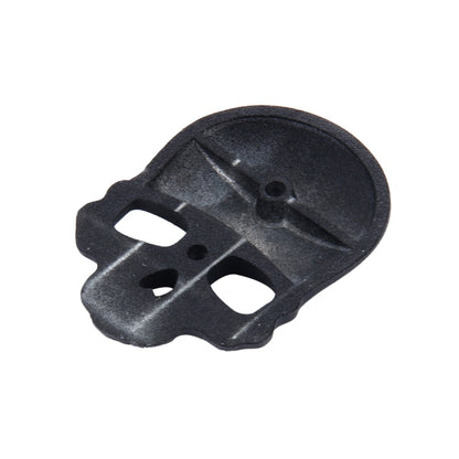 Skull And Cross Bone Shape Shining Metal Car Universal Sticker(Black) by buy2fix