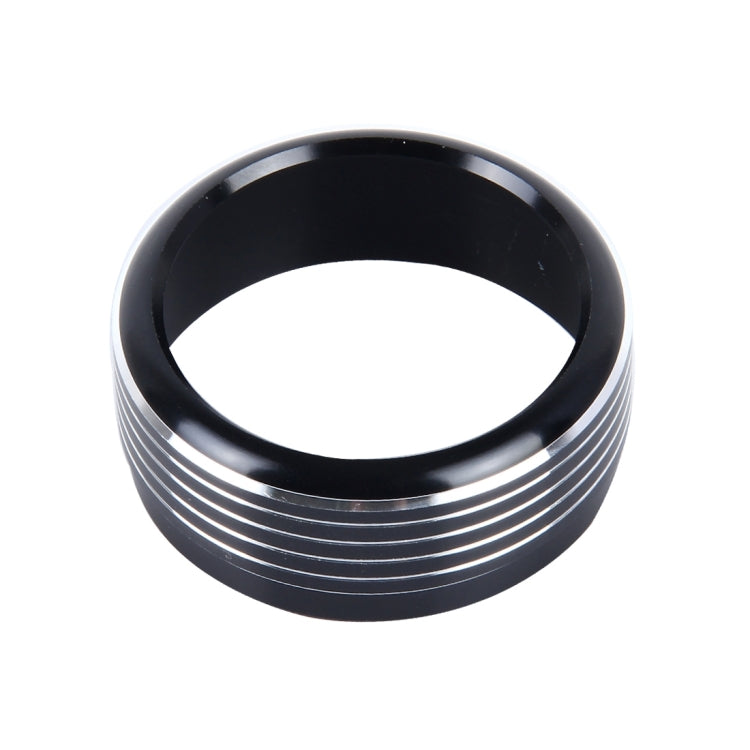 3 PCS Car Aluminum Air Conditioner Knob Case For Subaru(Black) by buy2fix