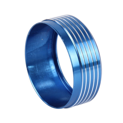 3 PCS Car Aluminum Air Conditioner Knob Case For Subaru(Blue) by buy2fix