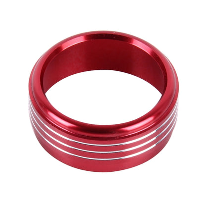 3 PCS Car Aluminum Air Conditioner Knob Case For Subaru(Red) by buy2fix