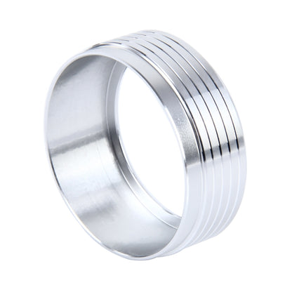 3 PCS Car Aluminum Air Conditioner Knob Case For Subaru(Silver) by buy2fix