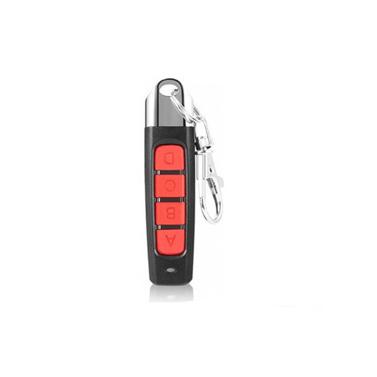 Type de copie 433 MHz clé de porte de garage sans fil universelle 4 boutons copie émetteur de télécommande (rouge)