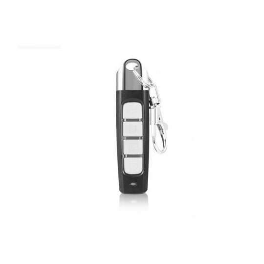 Clé de porte de Garage sans fil universelle, Type de copie 433MHz, 4 boutons, transmetteur de télécommande (blanc)