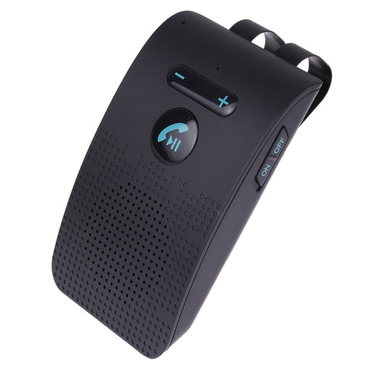 SP09 Multipoint Wireless Bluetooth V4.2 Handsfree Car Kit Speaker Speakerphone, Support Voice Readout & Vibration Sensor - Loudspeaker by buy2fix | Online Shopping UK | buy2fix