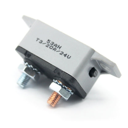 F3088-50A 50A Manual Reset Circuit Breaker Double Short Legs with Bolt 12/24V - Fuse by buy2fix | Online Shopping UK | buy2fix