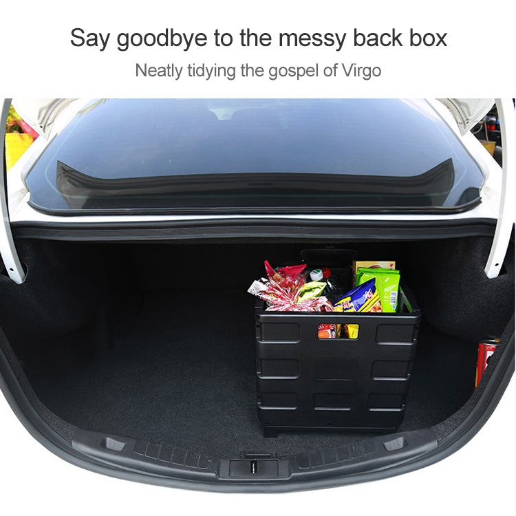 Multi-functional Folding Car Storage Reserve Box Pull-rod Box by buy2fix