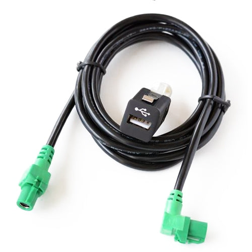 Car USB Interface + Wiring Harness for BMW 1 / 2 / 3 / 5 / 7 Series - DIY Cables by buy2fix | Online Shopping UK | buy2fix
