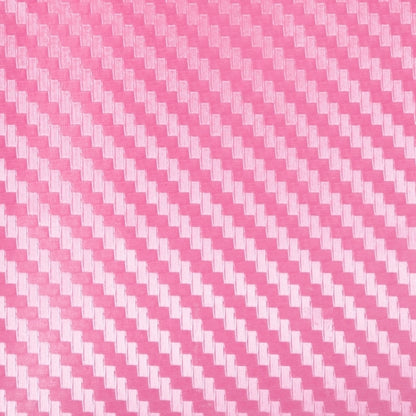 Car Decorative 3D Carbon Fiber PVC Sticker, Size: 152cm x 50cm(Pink) by buy2fix