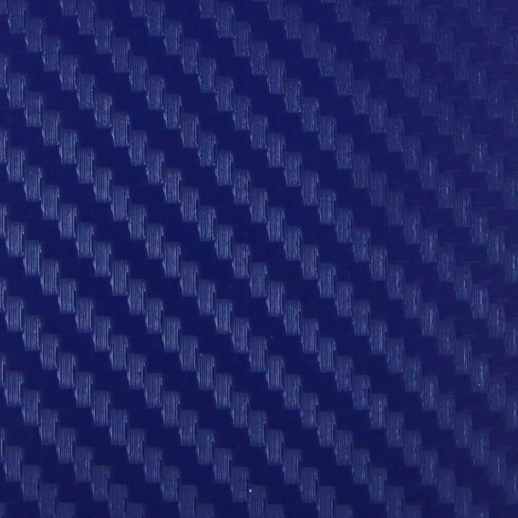 Car Decorative 3D Carbon Fiber PVC Sticker, Size: 152cm x 50cm(Blue) by buy2fix