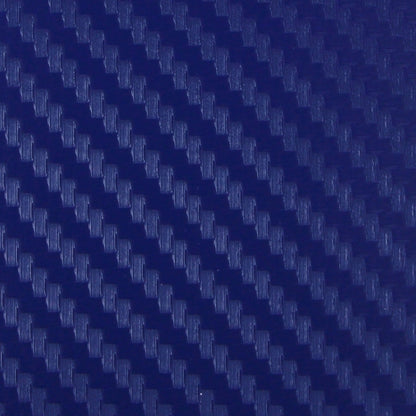 Car Decorative 3D Carbon Fiber PVC Sticker, Size: 152cm x 50cm(Blue) by buy2fix