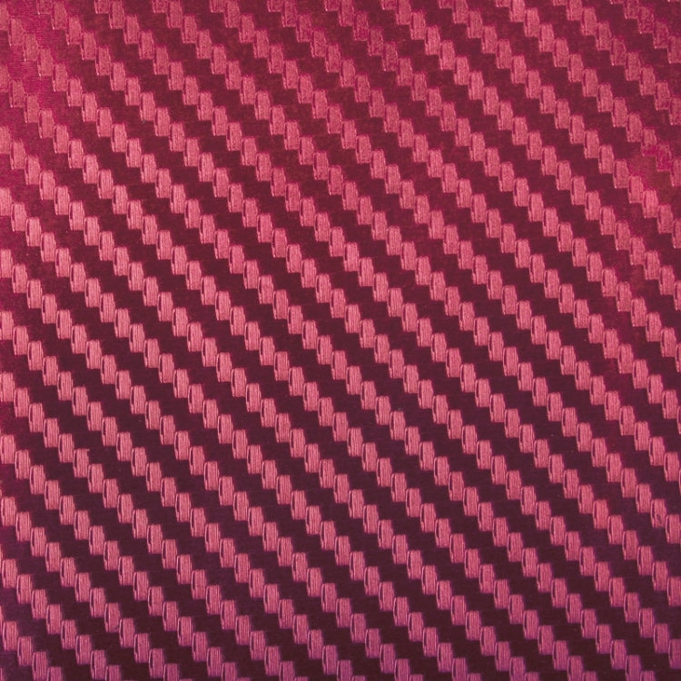 Car Decorative 3D Carbon Fiber PVC Sticker, Size: 152cm x 50cm(Wind Red) by buy2fix
