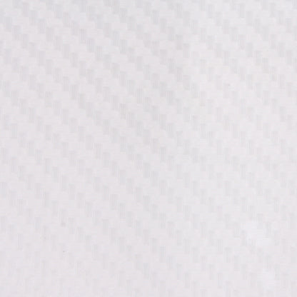 Car Decorative 3D Carbon Fiber PVC Sticker, Size: 152cm x 50cm(White) by buy2fix