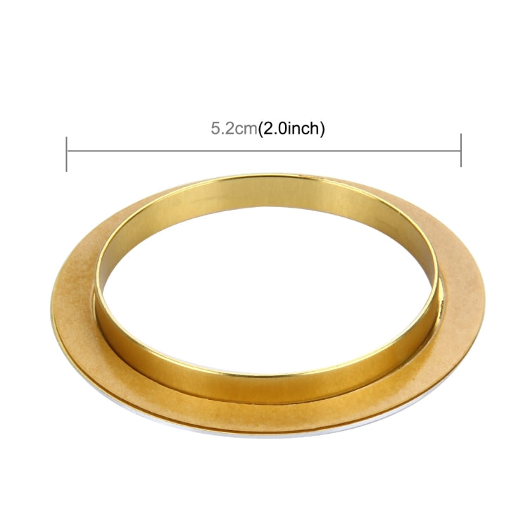 3 PCS Car Aluminum Air Conditioner Knob Case For ATENZA(Gold) by buy2fix