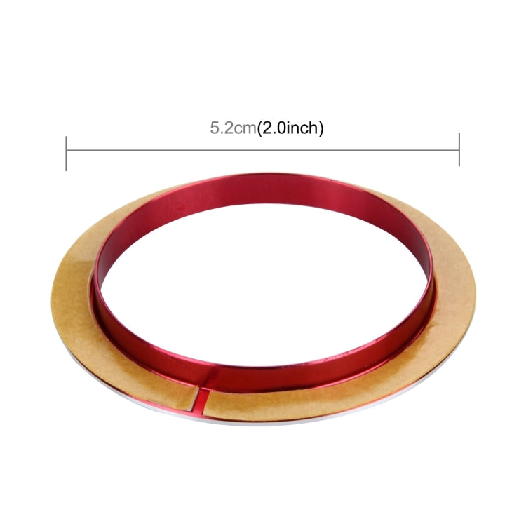 3 PCS Car Aluminum Air Conditioner Knob Case For ATENZA(Red) by buy2fix