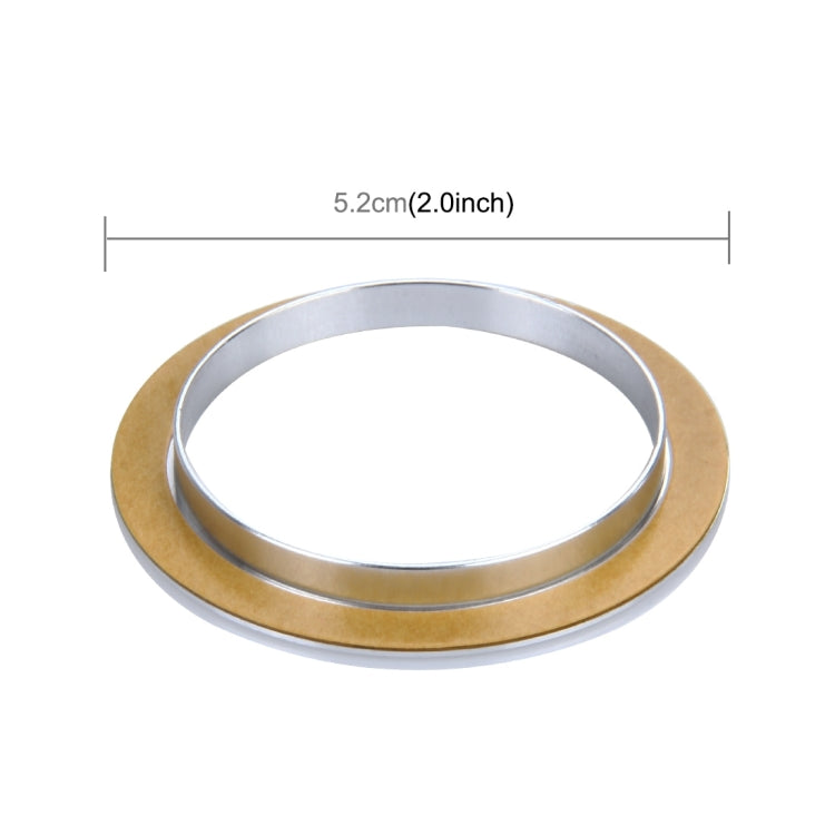 3 PCS Car Aluminum Air Conditioner Knob Case For ATENZA(Silver) by buy2fix