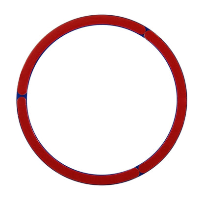 Car Aluminum Steering Wheel Decoration Ring For Audi(Blue) by buy2fix