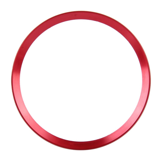 Car Aluminum Steering Wheel Decoration Ring For Audi(Red) - Decoration Rings by buy2fix | Online Shopping UK | buy2fix
