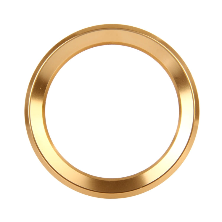 Car Aluminum Steering Wheel Decoration Ring For BMW(Gold) by buy2fix