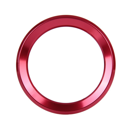 Car Aluminum Steering Wheel Decoration Ring For BMW(Red) by buy2fix
