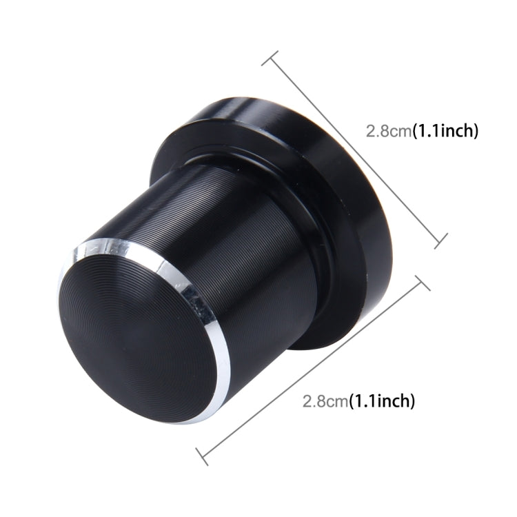 Car Metal Bump Stop Screw Cap(Black) - Power Cushion by buy2fix | Online Shopping UK | buy2fix