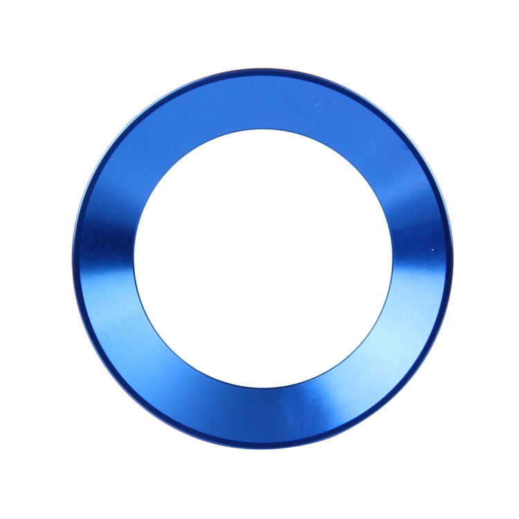 Car Aluminum Steering Wheel Decoration Ring For Volkswagen(Blue) by buy2fix