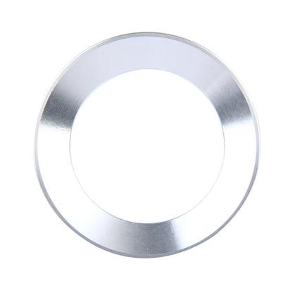Car Aluminum Steering Wheel Decoration Ring For Volkswagen(Silver) by buy2fix