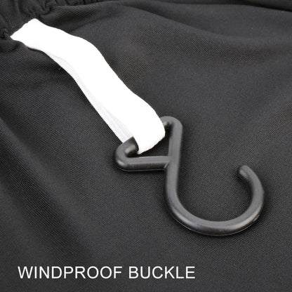 Anti-Dust Anti-UV Heat-insulating Elastic Force Cotton Car Cover for SUV, Size: S, 4.2m~4.45m (Black) - PE Material by buy2fix | Online Shopping UK | buy2fix
