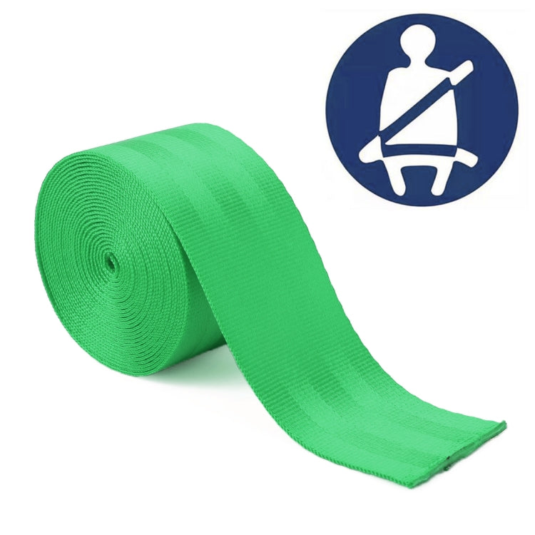 Car Modified Polyester Seat Belt Harness Racing Safety Seat Belt, Length: 3.6m (Green) by buy2fix