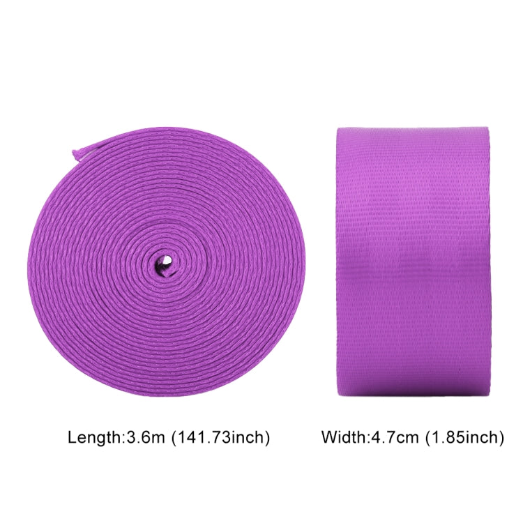Car Modified Polyester Seat Belt Harness Racing Safety Seat Belt, Length: 3.6m (Purple) by buy2fix