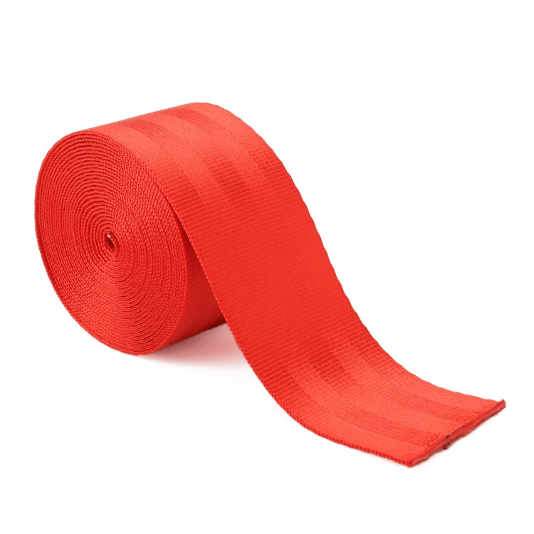 Car Modified Polyester Seat Belt Harness Racing Safety Seat Belt, Length: 3.6m (Red) by buy2fix