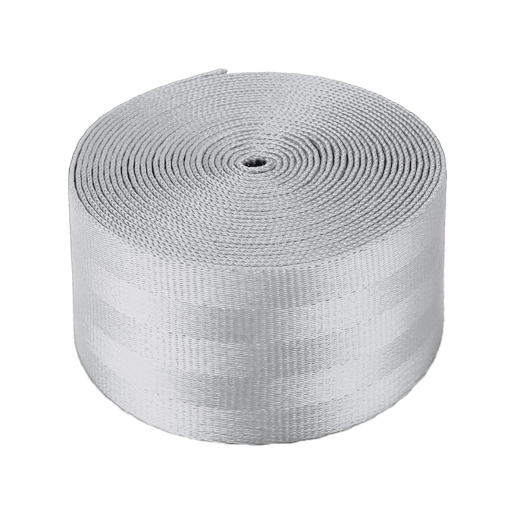 Car Modified Polyester Seat Belt Harness Racing Safety Seat Belt, Length: 3.6m (Silver) by buy2fix