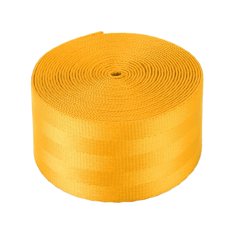 Car Modified Polyester Seat Belt Harness Racing Safety Seat Belt, Length: 3.6m (Yellow) by buy2fix