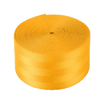 Car Modified Polyester Seat Belt Harness Racing Safety Seat Belt, Length: 3.6m (Yellow) by buy2fix