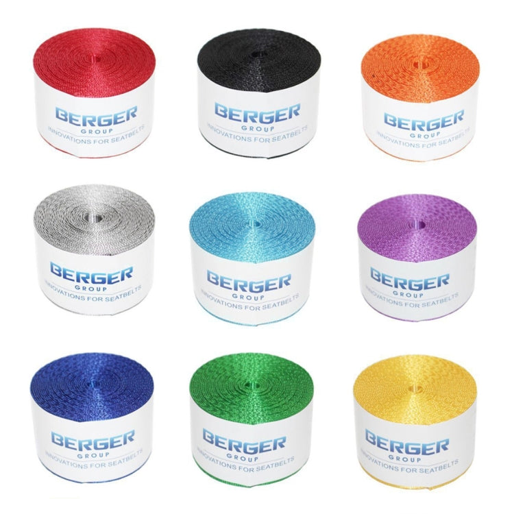 Car Modified Polyester Seat Belt Harness Racing Safety Seat Belt, Length: 3.6m (Black) - Seat Belts & Padding by buy2fix | Online Shopping UK | buy2fix