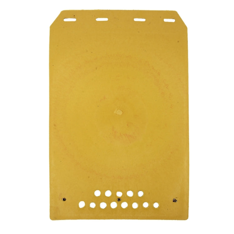 Premium Heavy Duty Molded Splash Front and Rear Mud Flaps Guards, Medium Size, Random Pattern Delivery(Yellow) by buy2fix