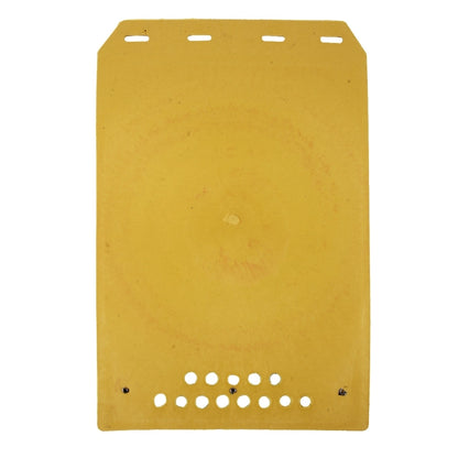 Premium Heavy Duty Molded Splash Front and Rear Mud Flaps Guards, Medium Size, Random Pattern Delivery(Yellow) by buy2fix