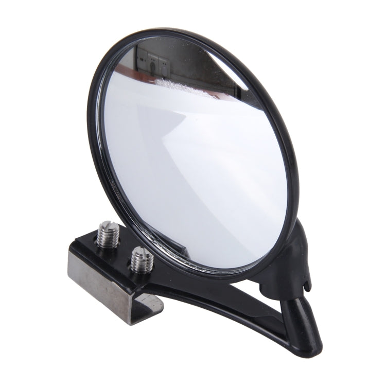Vehicle Front Blind Area Wide-angle Adjustable Right Side Observation Mirror(Black) by buy2fix